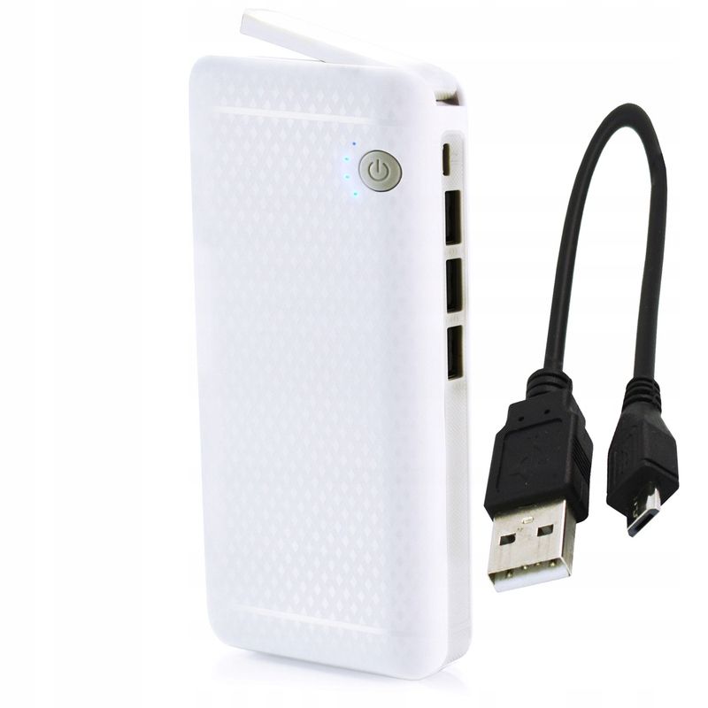  Įtampos keitiklis 5vdc baterijų 18650 led3xusb