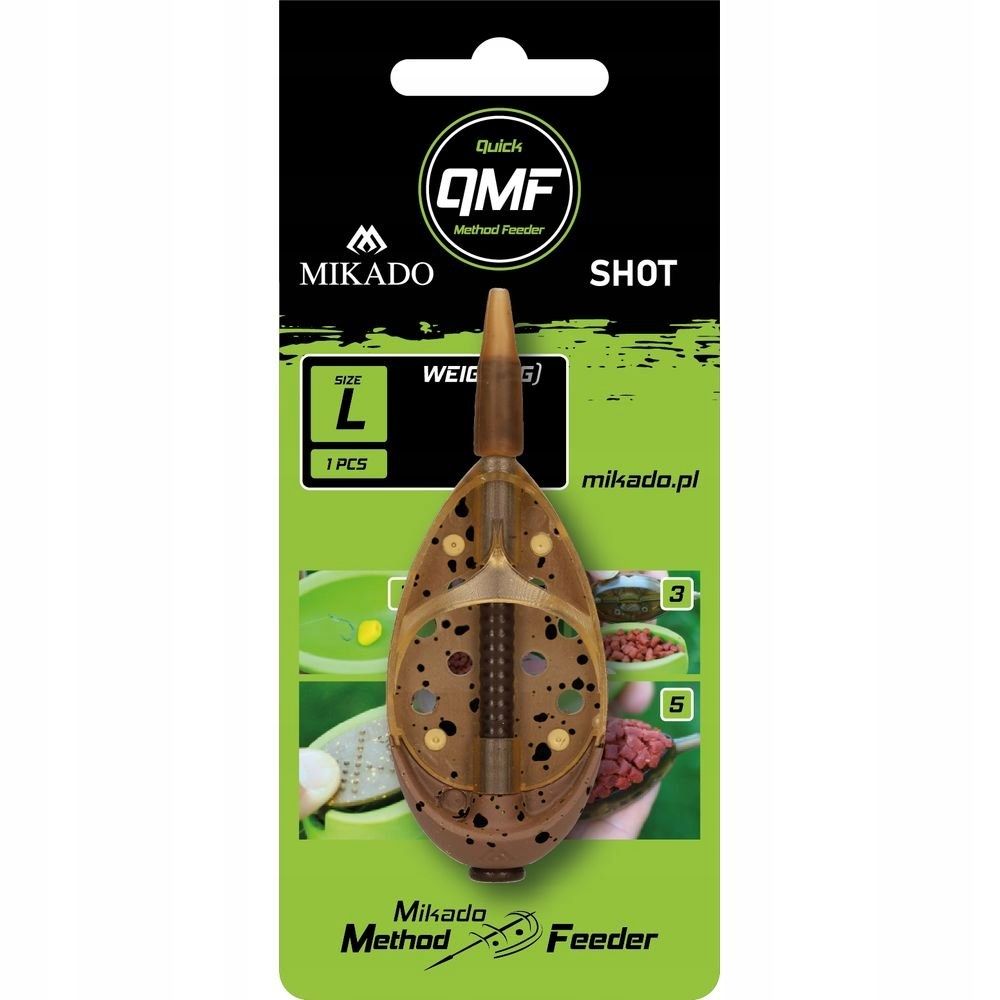  Taška mikado method feeder shot qmf 40g 3 počítač. + formulár