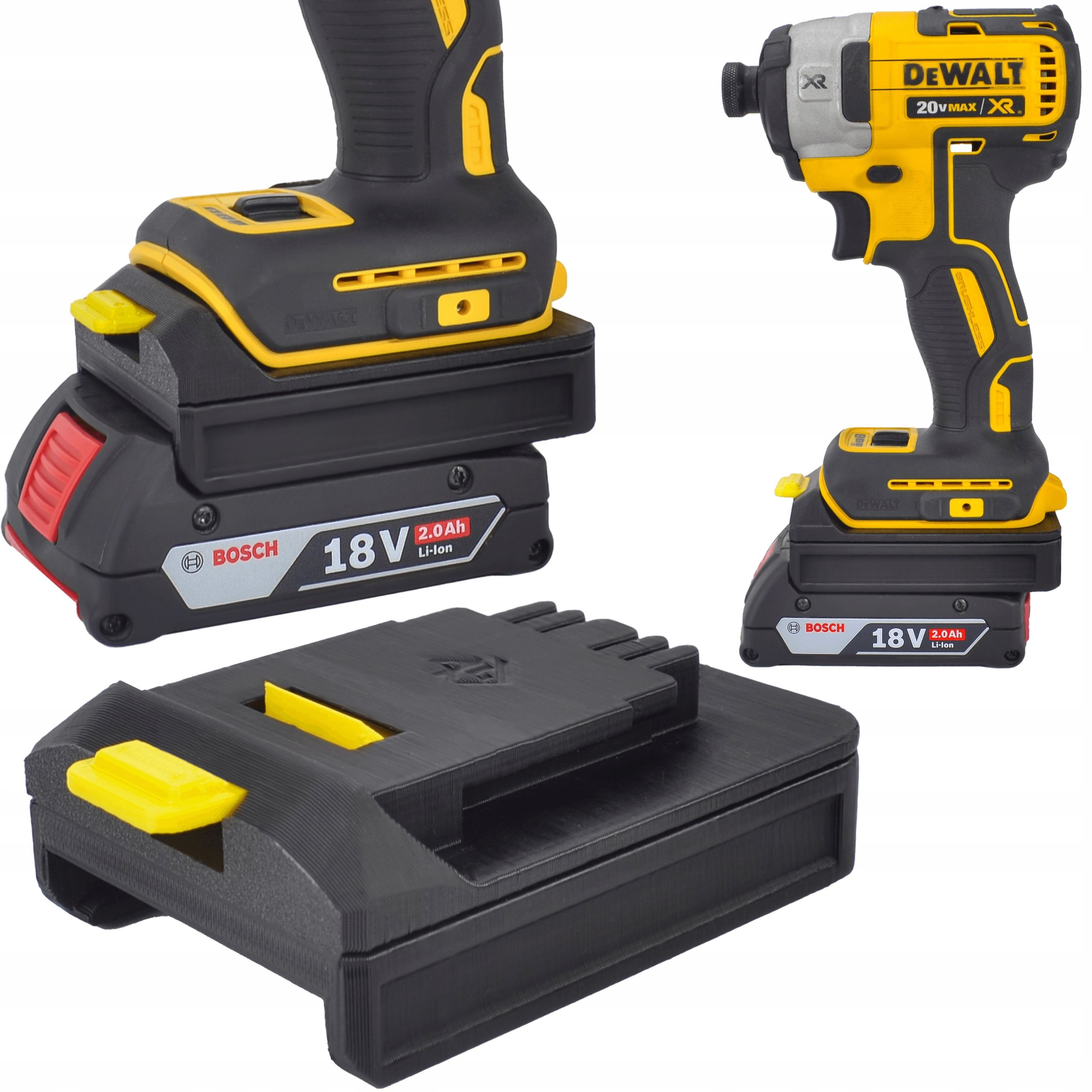  Adapter with tools dewalt 18v for the mixer bosch pba 18v