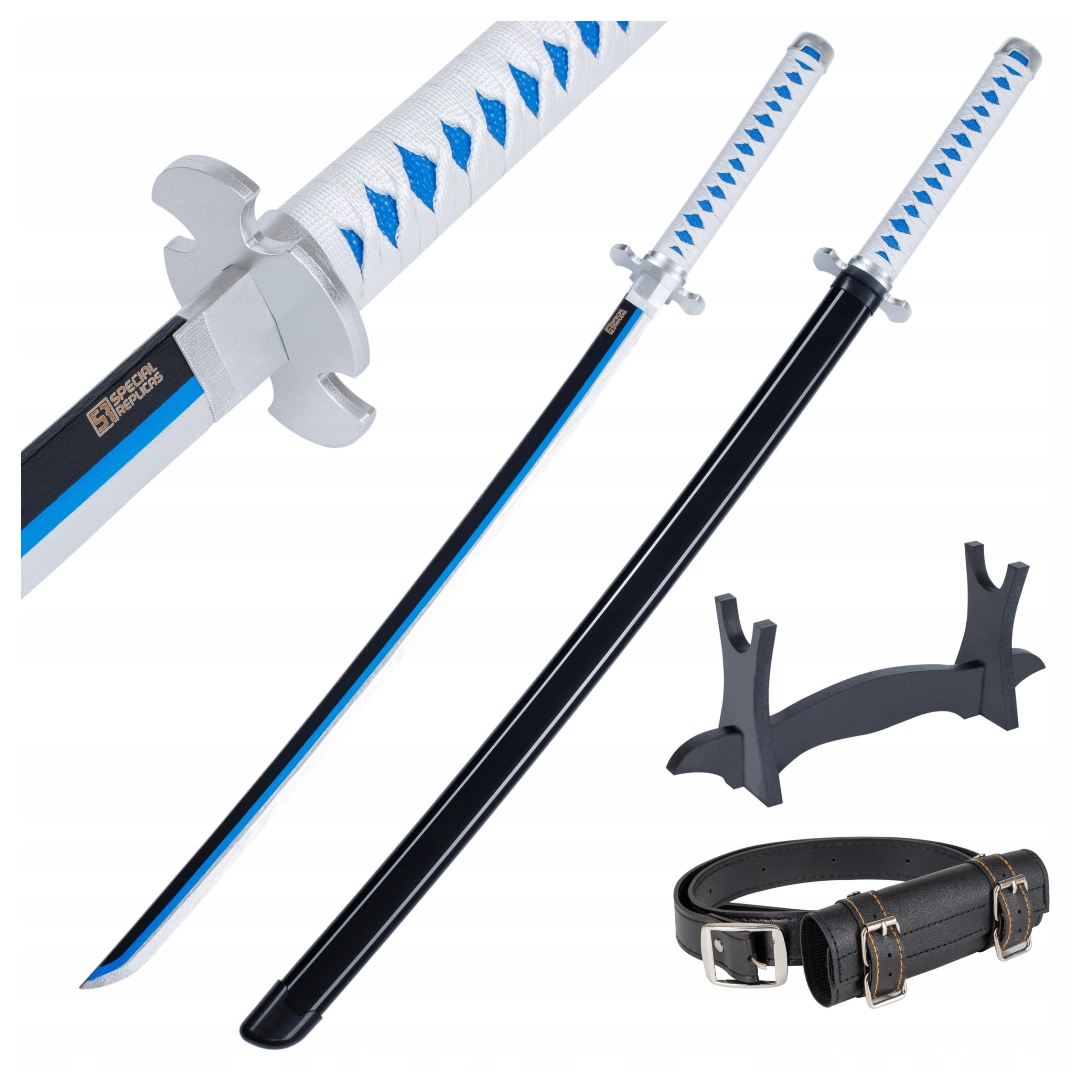  Mõõk katana demon slayer mitsuri kanroji's puidust jt10662